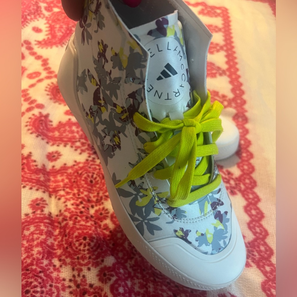 Adidas Torino Mid X Stella McCartney Floral Print Sneakers Size 9